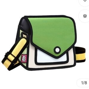 NWT - Jump From Paper Giggle Shoulder Bag Greenery